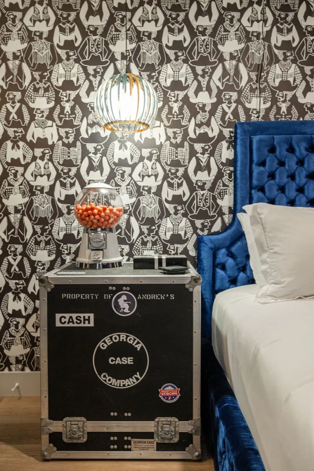 Honky Tonk Party Pad 1 second bedroom Nashville short-term rental Music City Magnolia