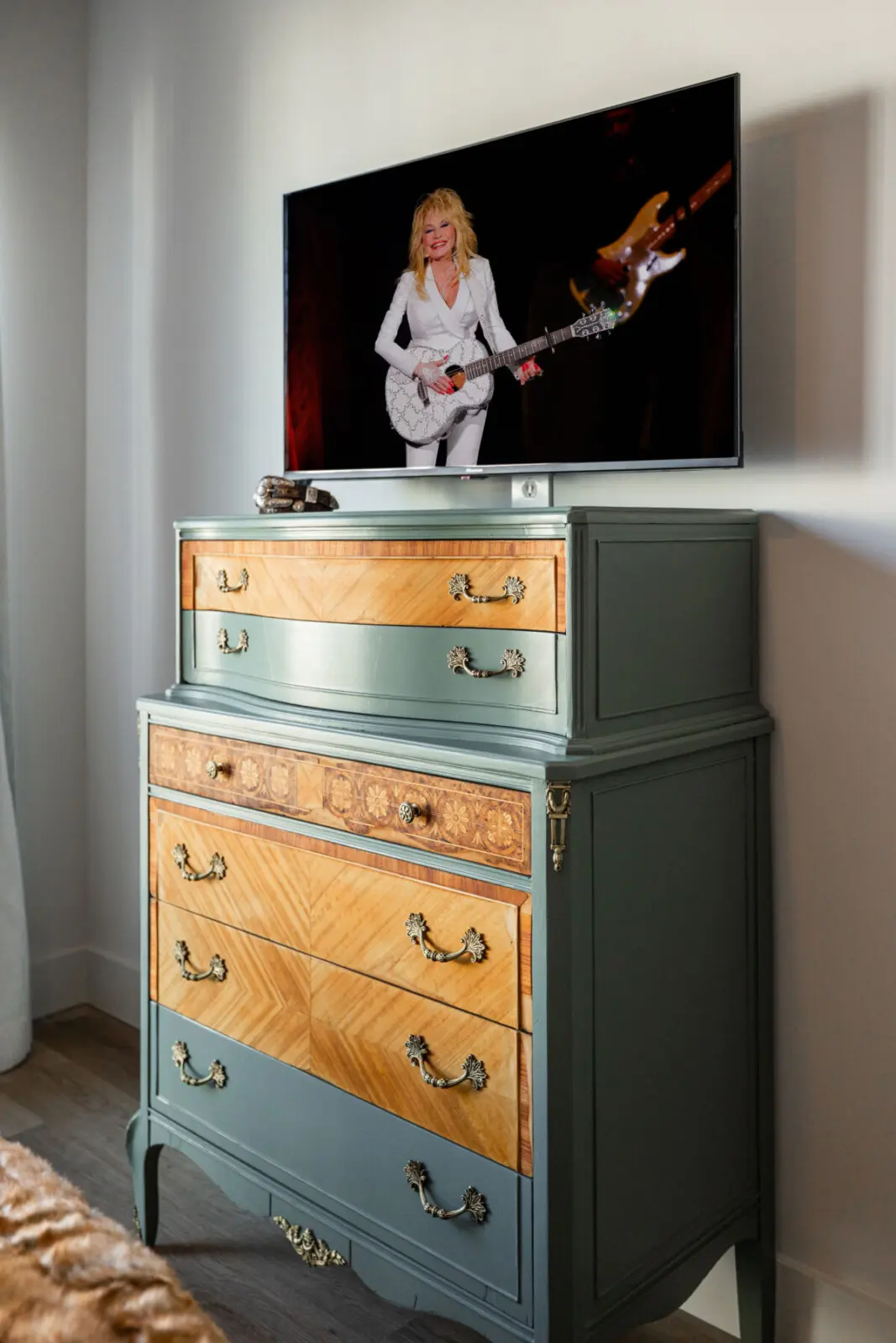 Honky Tonk Party Pad 2 vintage dresser curated detail Nashville STR Music City Magnolia