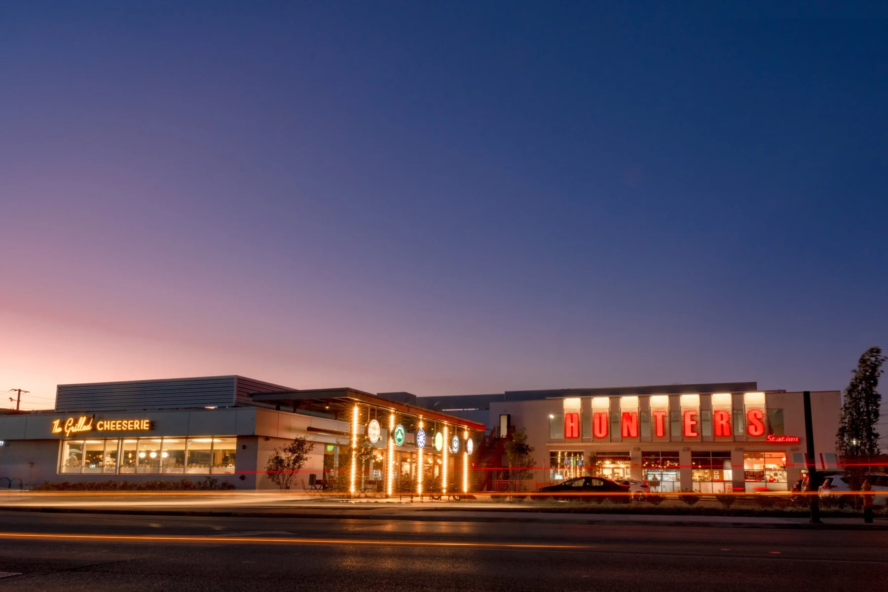 Hunters Station food hall East Nashville — local dining under one roof