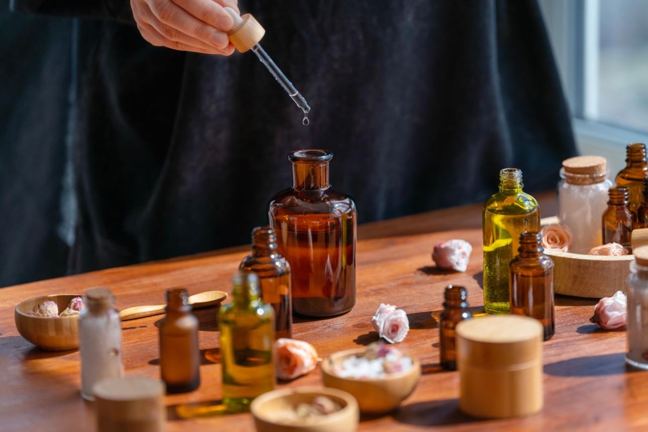 Perfume bottles