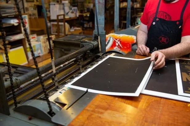 Letterpress printing