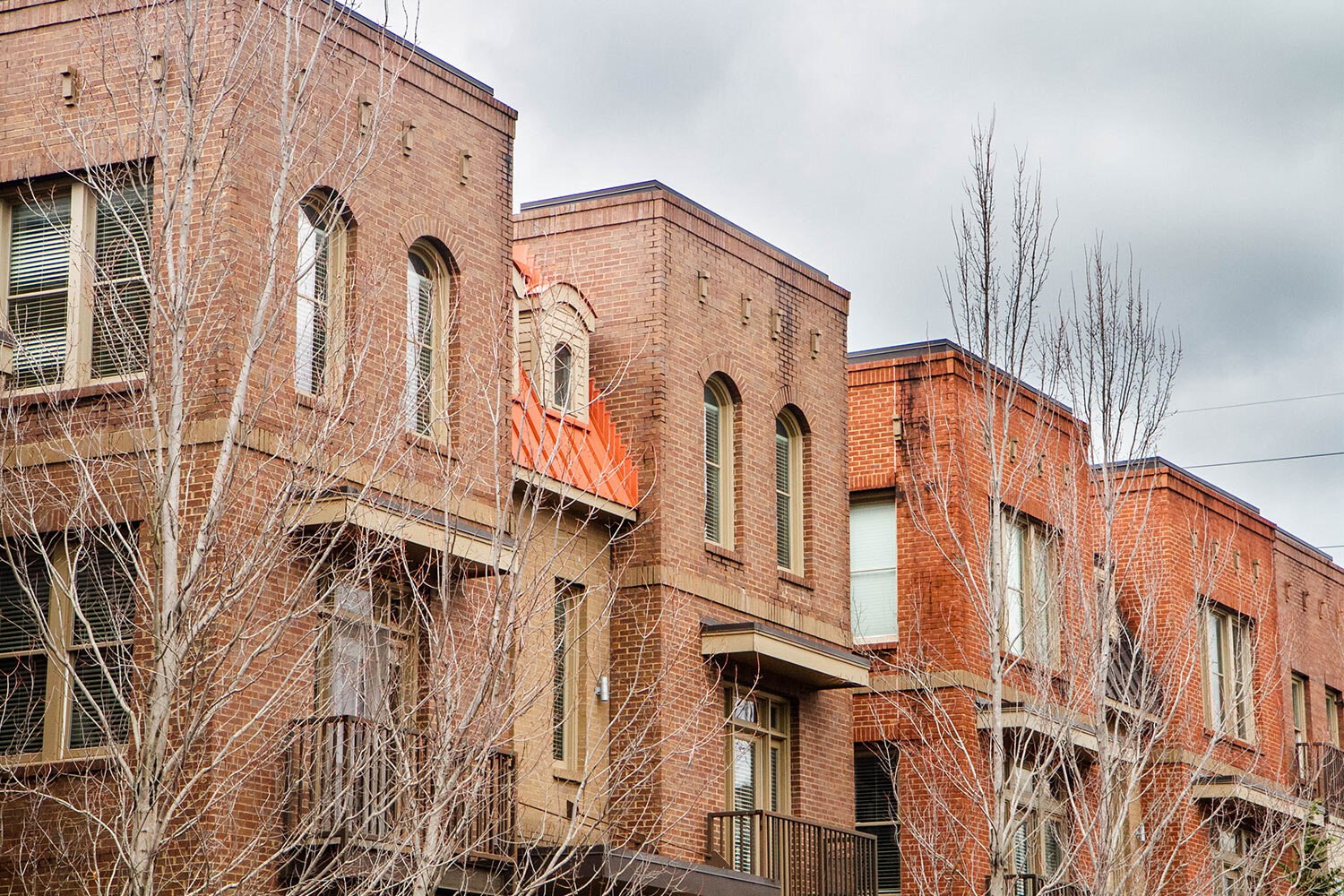 Historic Germantown Nashville brick streetscape