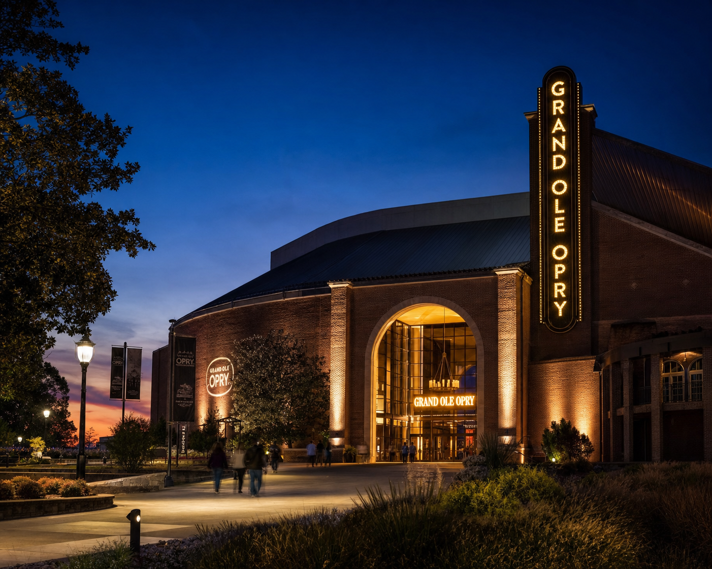 Grand Ole Opry marquee at Music Valley Nashville