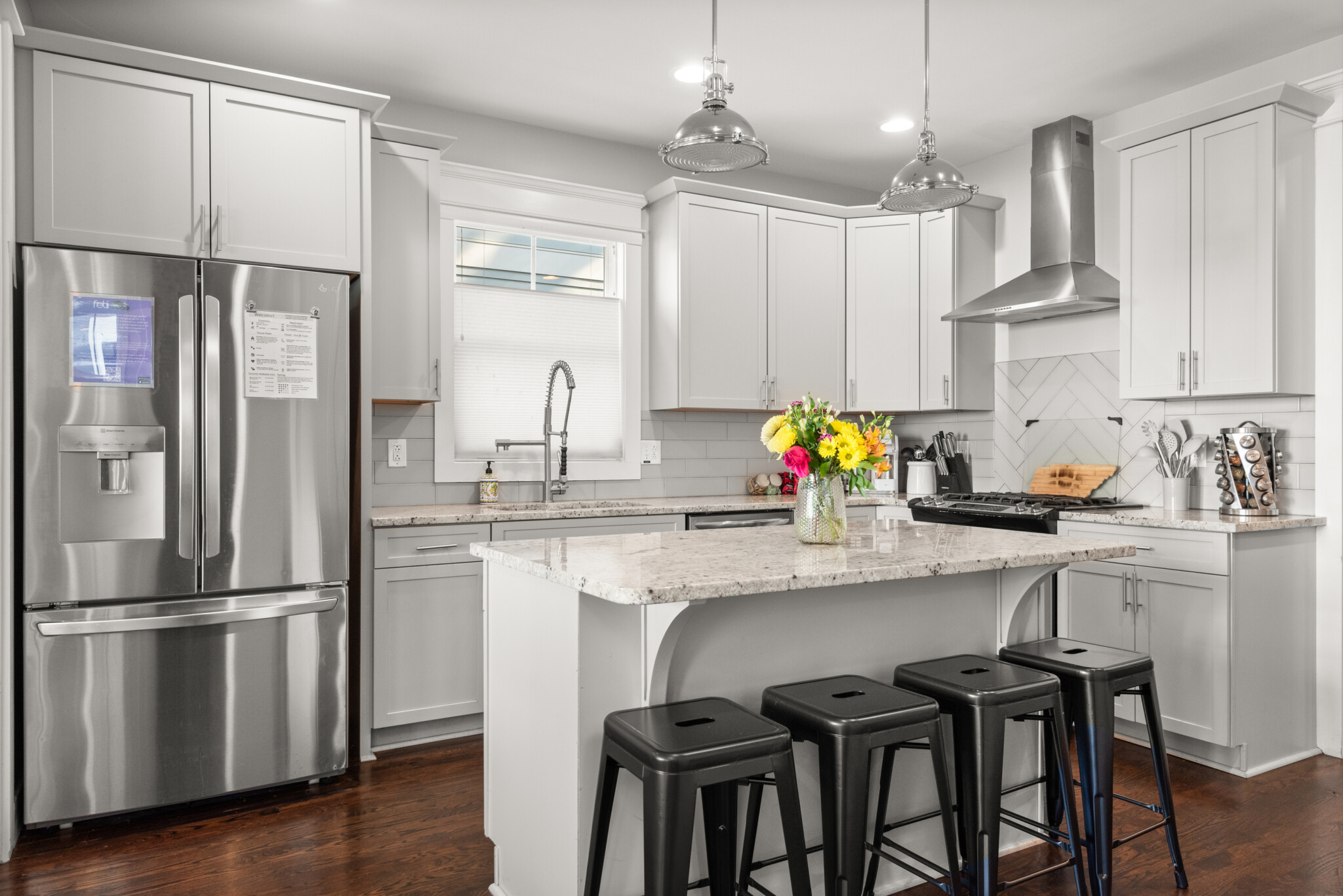 Stocked Kitchen — Cumberland Retreat, Music City Magnolia East Nashville rental near Nissan Stadium