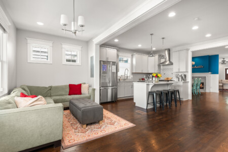 TV Nook (Downstairs) — Cumberland Retreat, Music City Magnolia East Nashville rental near Nissan Stadium